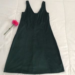 Green Velour Dress